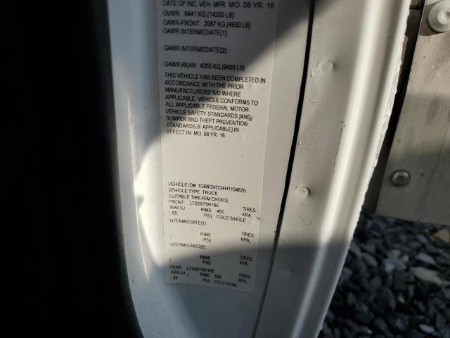 2017 CHEVROLET EXPRESS G4 - 1GB6GVCG4H1104870