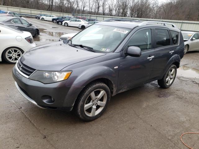 Salvage cars for sale from Copart Ellwood City, PA: 2007 Mitsubishi Outlander