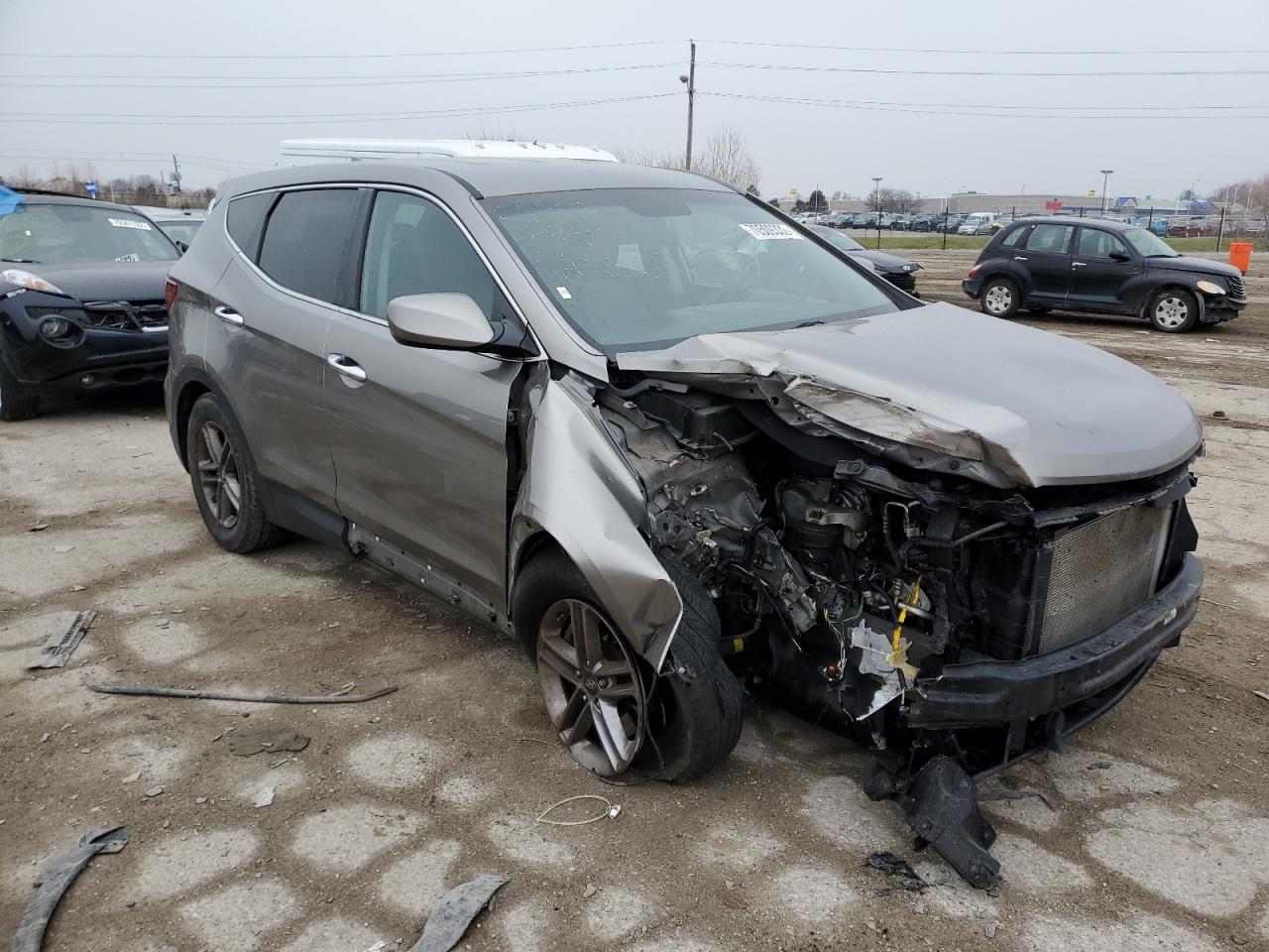 2017 Hyundai Santa Fe Sport VIN: 5XYZT3LB8HG414887 Lot: 70509332