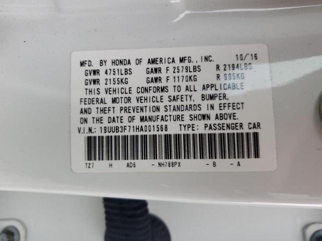 2017 ACURA TLX ADVANC 19UUB3F71HA001568