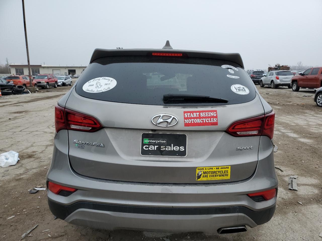 5XYZT3LB8HG414887 2017 Hyundai Santa Fe Sport