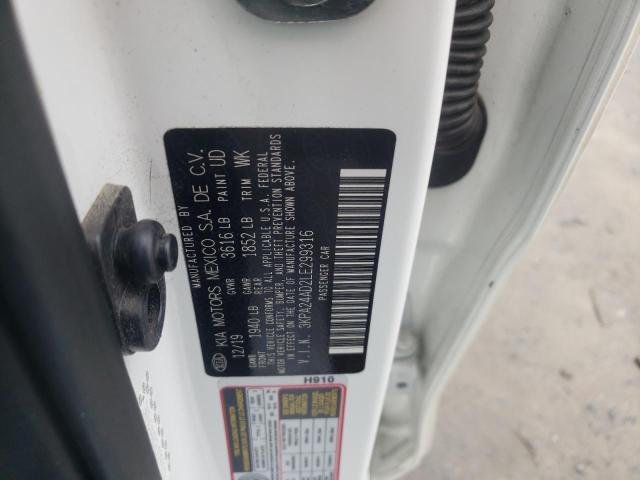 3KPA24AD2LE299316 KIA Rio