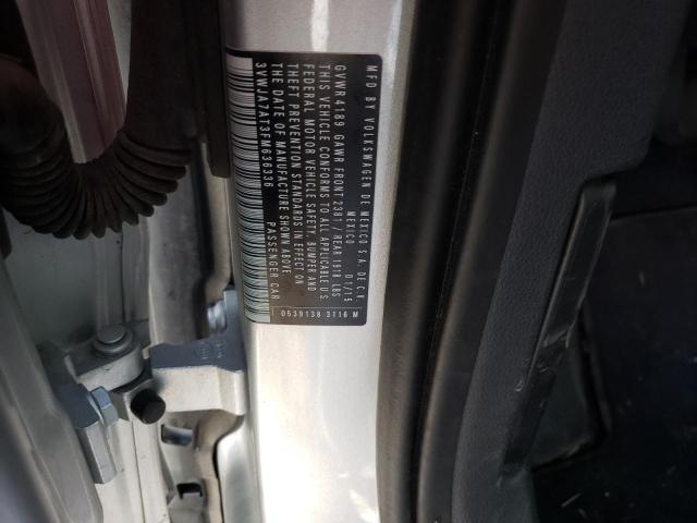 2015 VOLKSWAGEN BEETLE TDI 3VWJA7AT3FM636336