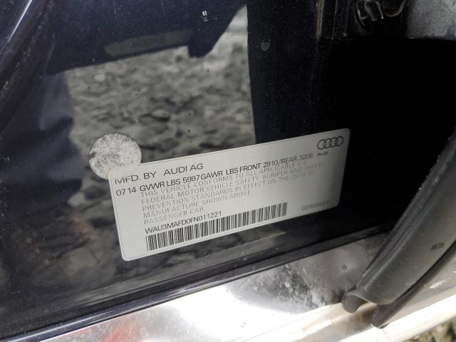 2015 AUDI A8 L TDI Q - WAU3MAFD0FN011221