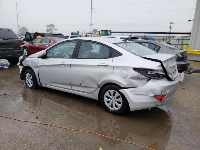  HYUNDAI ACCENT 2016 Серебристый