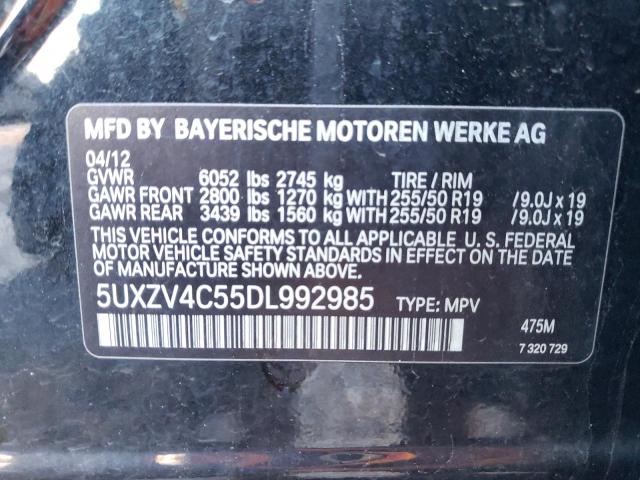 VIN 5UXZV4C55DL992985 2013 BMW X5 no.13