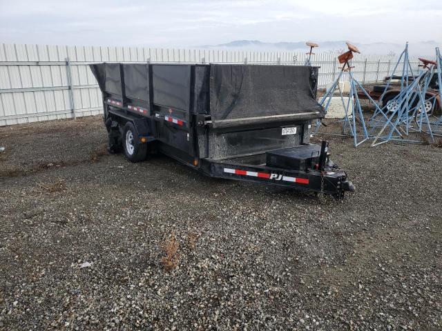 Salvage cars for sale from Copart Vallejo, CA: 2019 PJ Dump Trailer