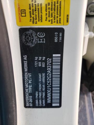 WMWXU1C52G2A93702 Mini Cooper