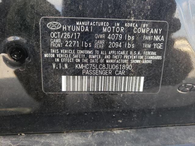 2018 HYUNDAI IONIQ SEL - KMHC75LC8JU061890
