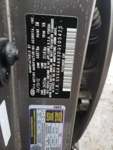 5XXGR4A63DG105425 KIA OPTIMA SX