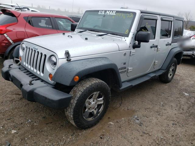 Salvage cars for sale at Louisville, KY auction: 2012 Jeep Wrangler Unlimited Sport
