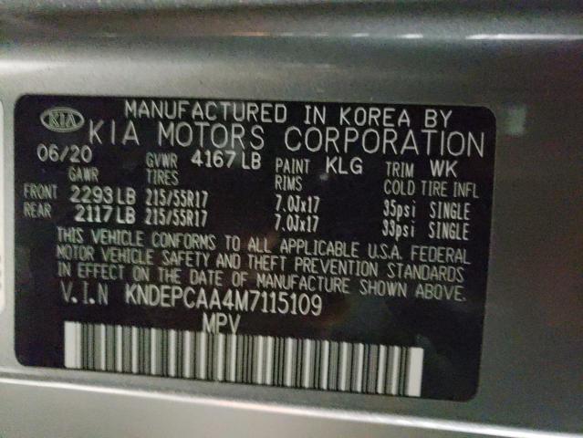 KNDEPCAA4M7115109 KIA Seltos Lx