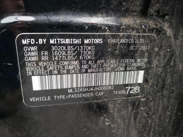 2018 MITSUBISHI MIRAGE GT ML32A5HJ4JH006082