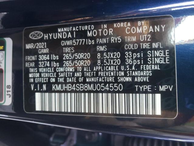 2021 GENESIS GV80 BASE KMUHB4SB8MU054550