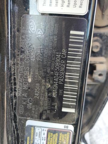 KNAGN4AD4F5089041 KIA OPTIMA HYBRID