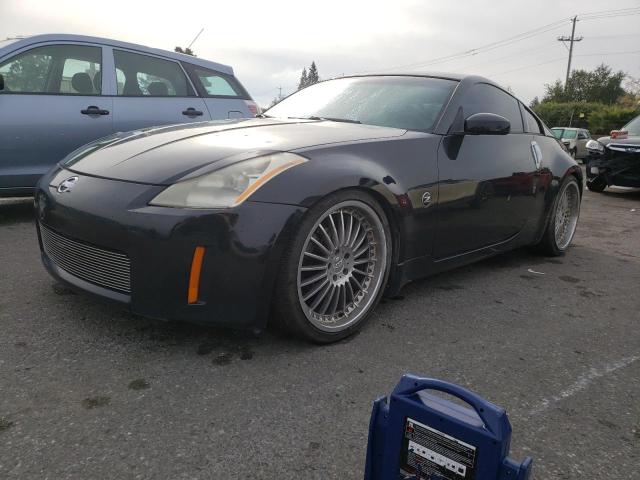 Salvage cars for sale from Copart San Martin, CA: 2005 Nissan 350Z Coupe