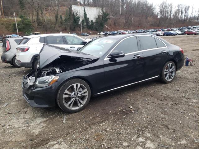 Salvage cars for sale from Copart West Mifflin, PA: 2018 Mercedes-Benz C300