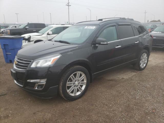 Salvage cars for sale from Copart Greenwood, NE: 2014 Chevrolet Traverse LT