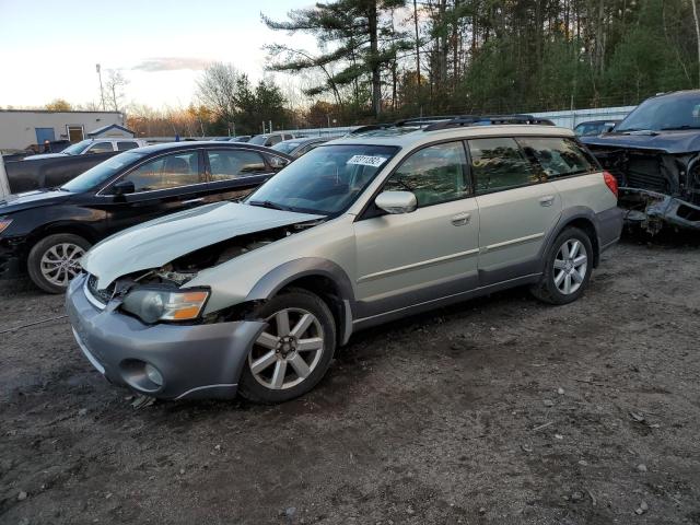 Salvage cars for sale from Copart Lyman, ME: 2005 Subaru Legacy Outback