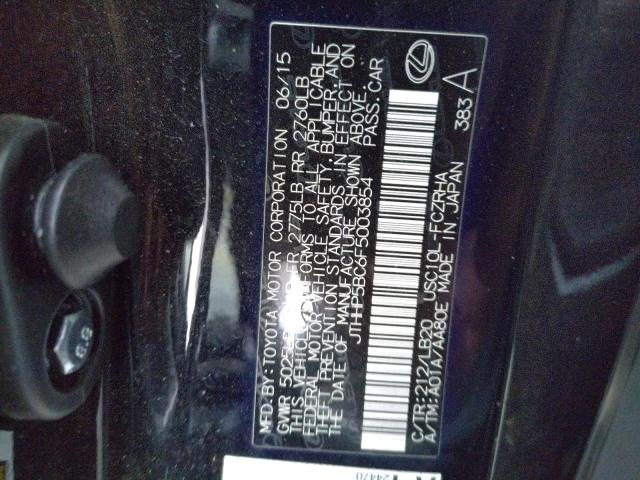 2015 LEXUS RC-F JTHHP5BC6F5003854