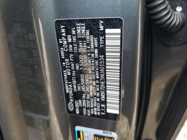 2022 HYUNDAI PALISADE C - KM8R7DHE5NU401534