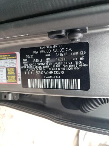 2021 KIA RIO S - 3KPA25ADXME433738