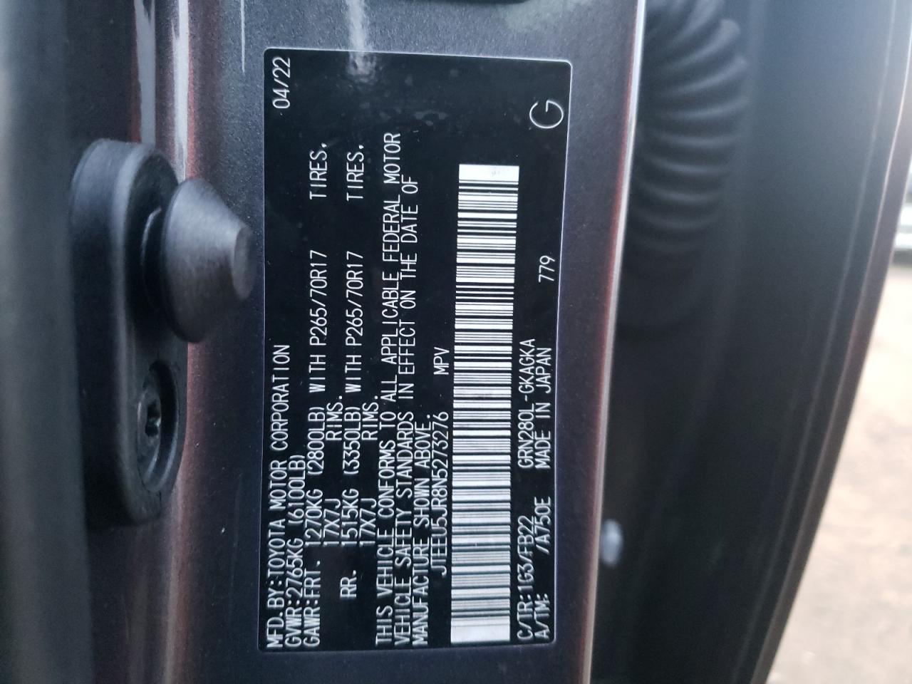 2022 Toyota 4Runner - Image 14