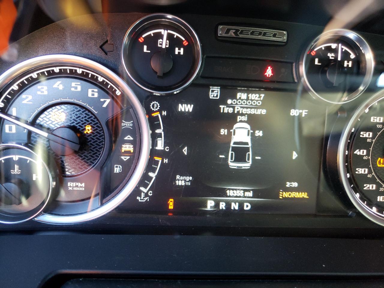 2017 Ram 1500 Rebel VIN: 1C6RR6YT2HS775678 Lot: 70071582