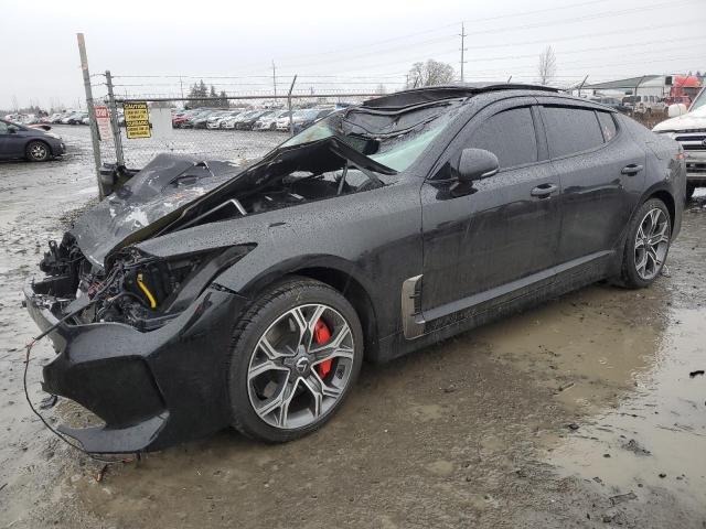 Salvage cars for sale from Copart Eugene, OR: 2018 KIA Stinger GT1