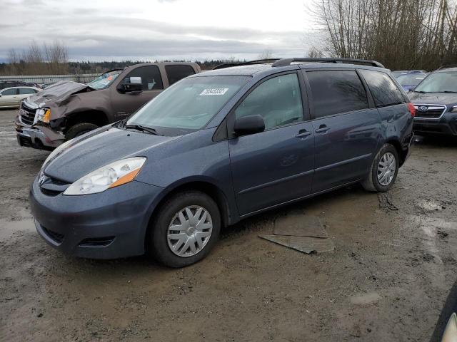 Salvage cars for sale from Copart Arlington, WA: 2009 Toyota Sienna CE