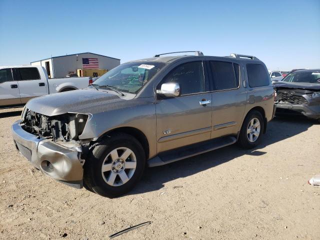 Salvage cars for sale from Copart Amarillo, TX: 2007 Nissan Armada SE