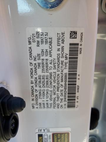 2021 HONDA CRV EXL 2HKRW2H85MH668865