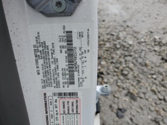 3FA6P0G79JR257755 FORD FUSION 2018
