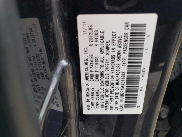 2015 ACURA TLX ADVANC 19UUB2F75FA011883