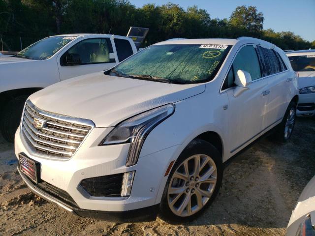 Salvage cars for sale from Copart Fort Pierce, FL: 2019 Cadillac XT5 Platinum
