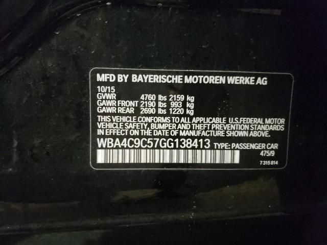 2016 BMW 428 XI GRA - WBA4C9C57GG138413