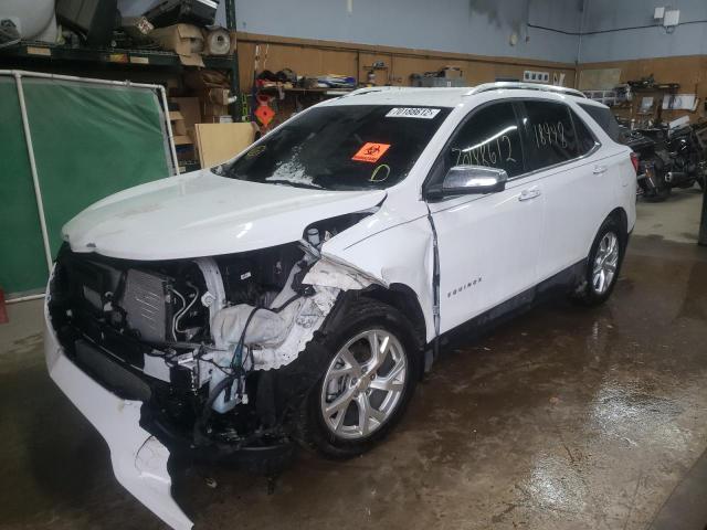 Salvage cars for sale from Copart Kincheloe, MI: 2021 Chevrolet Equinox PR