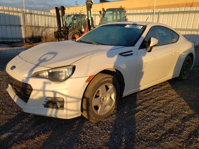 Salvage cars for sale from Copart Ontario Auction, ON: 2013 Subaru BRZ 2.0 LI