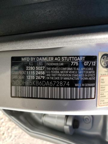 VIN WDDHF5KB6DA672874 2013 Mercedes-Benz E-Class, 350 no.12