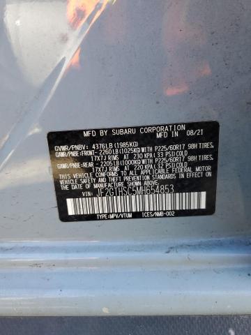 JF2GTHSC5MH654853 Subaru Crosstrek Sport