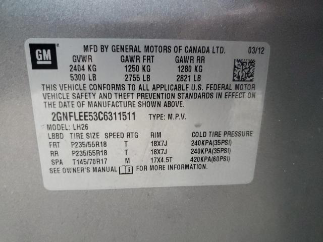 2GNFLEE53C6311511