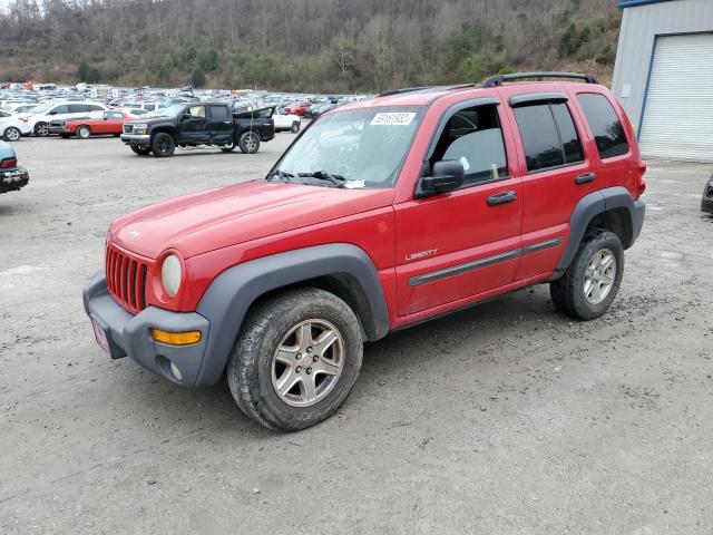 Jeep salvage cars for sale: 2004 Jeep Liberty Sport