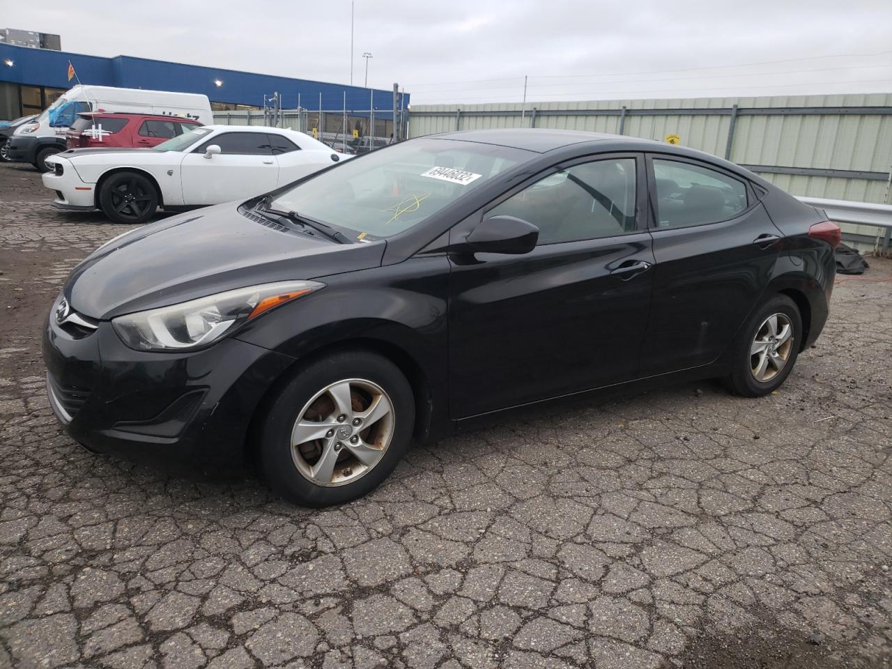 KMHDH4AE7EU034816 2014 Hyundai Elantra Se