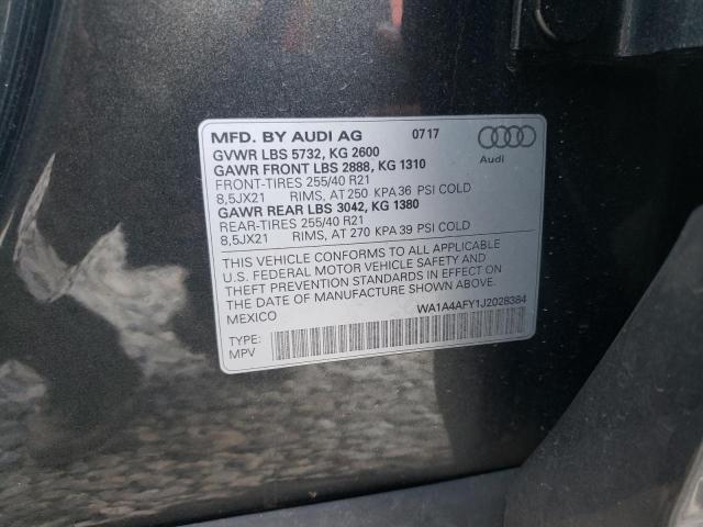 2018 AUDI SQ5 PREMIU WA1A4AFY1J2028384