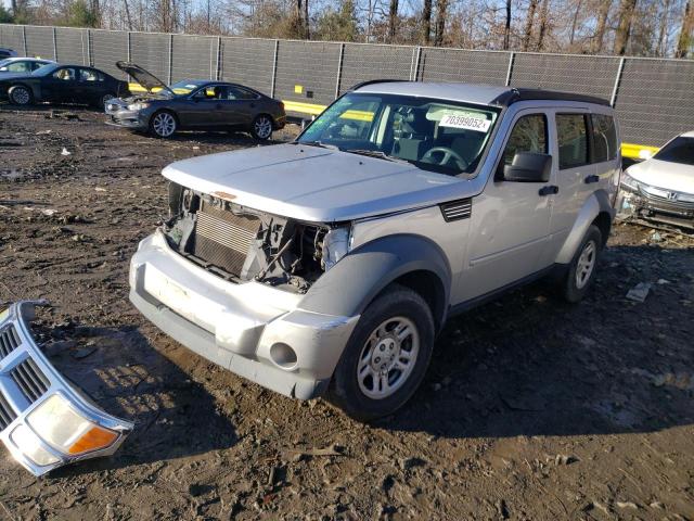 VIN: 1D8GU28K87W682817 Auction: COPART Lot: 70399052 Location: DC - WASHINGTON DC 1D8GU28K87W682817 DODGE NITRO 2007 SILVER Photo 1