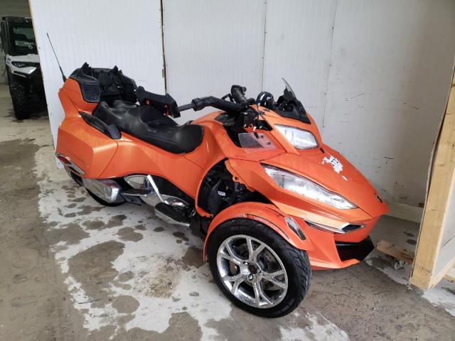 Salvage cars for sale from Copart Des Moines, IA: 2019 Can-Am Spyder Roadster RT