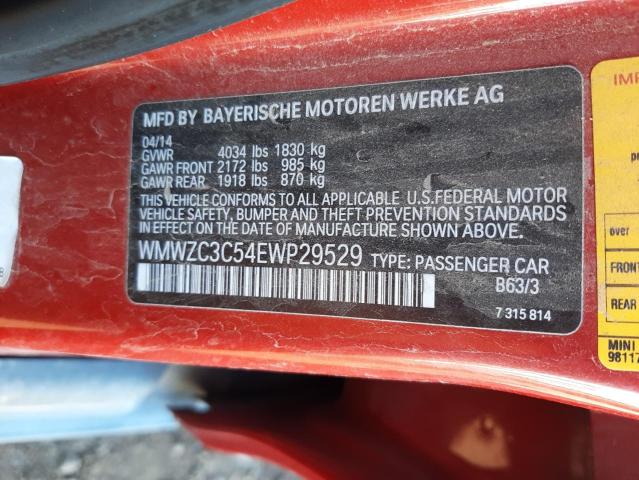 WMWZC3C54EWP29529 Mini Cooper