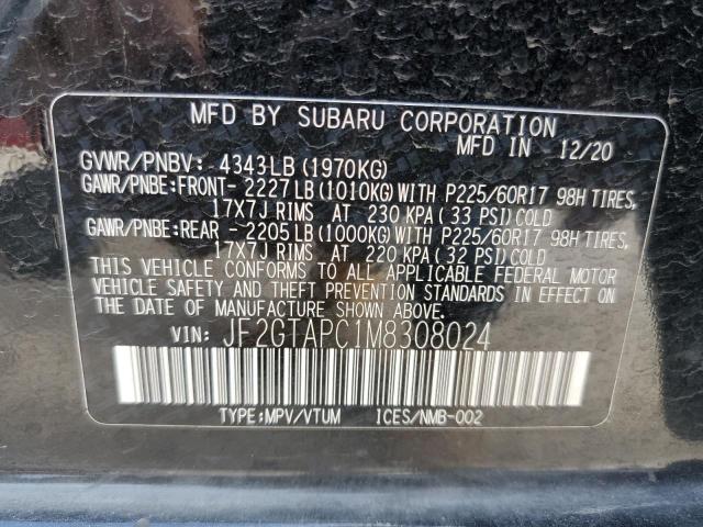JF2GTAPC1M8308024 Subaru Crosstrek