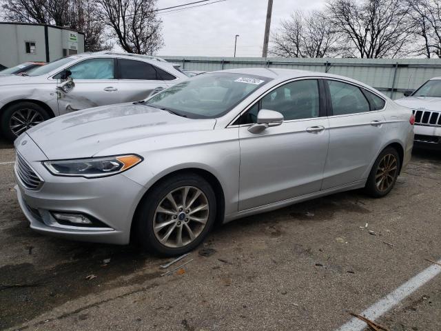 Salvage cars for sale at Moraine, OH auction: 2017 Ford Fusion SE