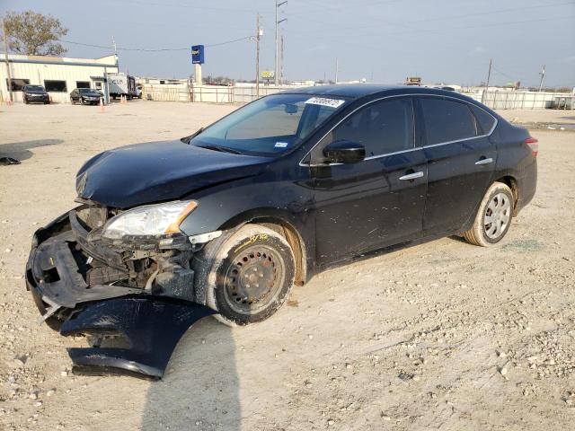 Salvage cars for sale from Copart Temple, TX: 2015 Nissan Sentra S